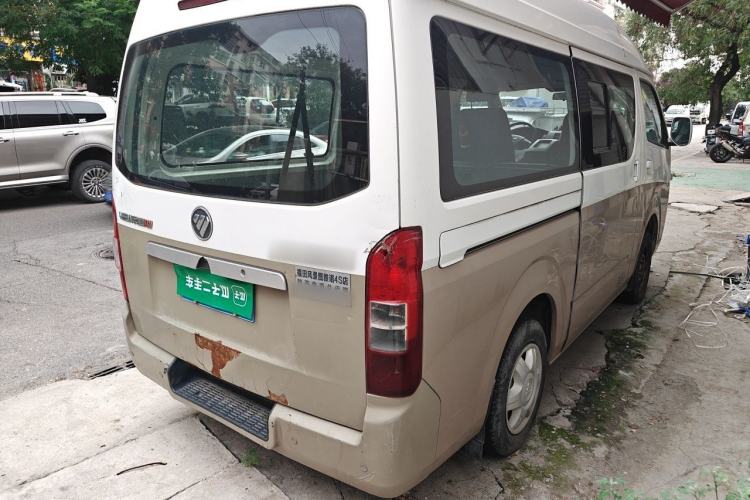Used Foton Scenic G7 2017 2.0L Short-Wheelbase Commercial Van Flat Roof 6-Seater 4Q20M Rear Right 45 Deg