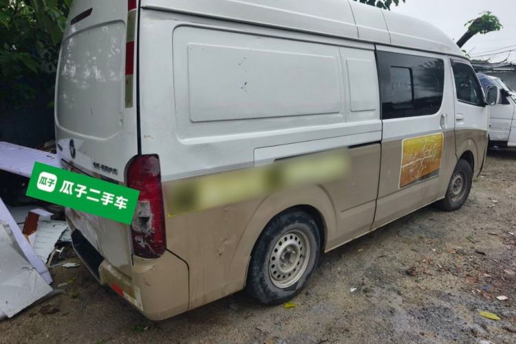 Used Foton Scenic G7 2017 2.0L Short-Wheelbase Commercial Van High Roof 4 Seats 4Q20M Rear Right 45 Deg
