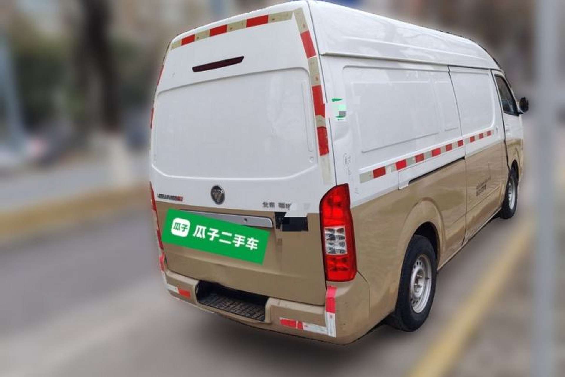 Used Foton Scenic G7 2017 2.0L Long-Wheelbase Commercial Van High Roof 2 Seats 4Q20M Rear Right 45 Deg