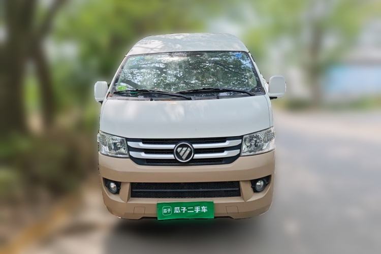 Used Foton Scenic G7 2020 2.4L Commercial Version Long Wheelbase High-Roof 4-Seater Van China VI Emission Standard Model 4K22D4M Front