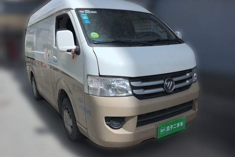 Used Foton Scenic G7 2020 2.4L Commercial Version Short Wheelbase Flat-Top 2-Seater Van China VI Emission Standard 4K22D4M Front Right 45 Deg