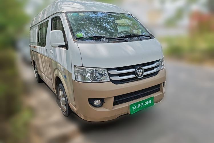 Used Foton Scenic G7 2020 2.4L Commercial Version Long Wheelbase High-Roof 4-Seater Van China VI Emission Standard Model 4K22D4M Front Right 45 Deg