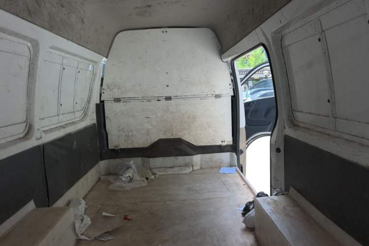 Used Foton Scenic G7 2020 2.4L Commercial Version Short Wheelbase Flat-Top 2-Seater Van China VI Emission Standard 4K22D4M Left Rear Seat