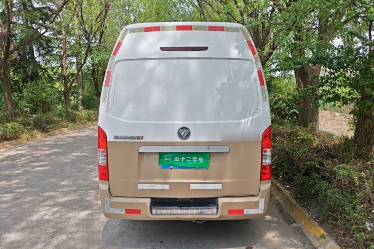 Used Foton Scenic G7 2020 2.4L Commercial Version Long Wheelbase High-Roof 4-Seater Van China VI Emission Standard Model 4K22D4M Rear