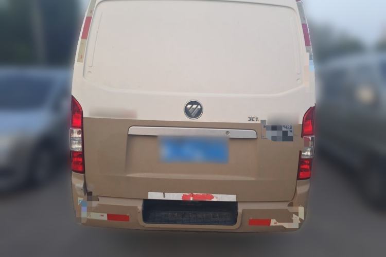 Used Foton Scenic G7 2020 2.4L Commercial Version Long Wheelbase High-Roof 2-Seat Van China VI Emission Standard 4K22D4M Rear