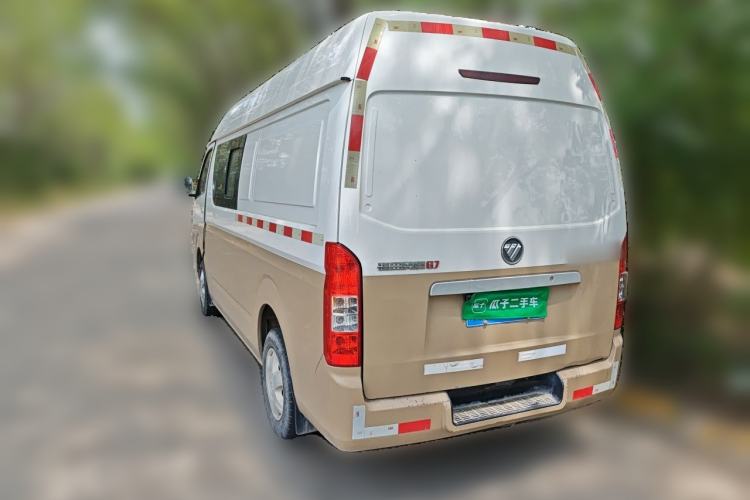 Used Foton Scenic G7 2020 2.4L Commercial Version Long Wheelbase High-Roof 4-Seater Van China VI Emission Standard Model 4K22D4M Rear Left 45 Deg