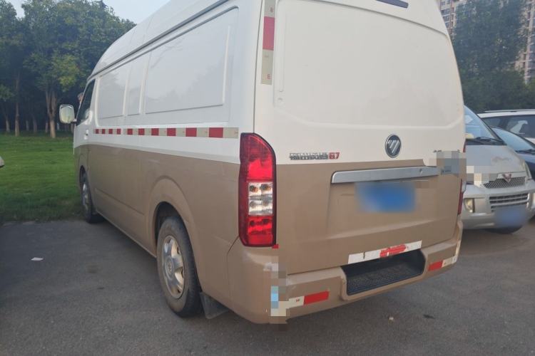 Used Foton Scenic G7 2020 2.4L Commercial Version Long Wheelbase High-Roof 2-Seat Van China VI Emission Standard 4K22D4M Rear Left 45 Deg