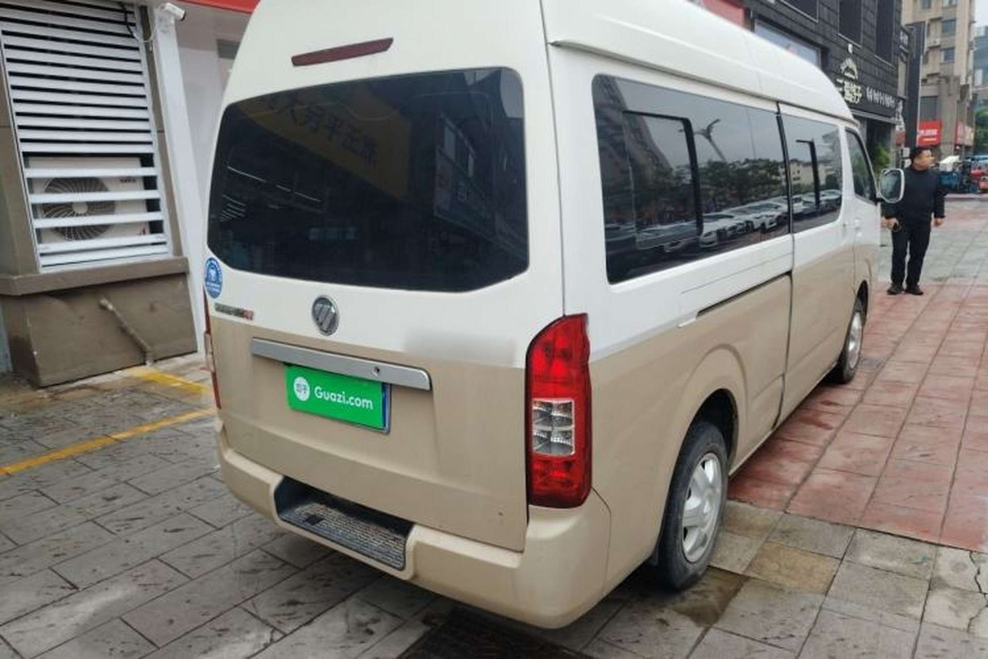 Used Foton Scenic G7 2020 2.4L Commercial Version Long Wheelbase High-Roof 6-Seater Business Vehicle China VI Emission Standard Model 4K22D4M Rear Right 45 Deg