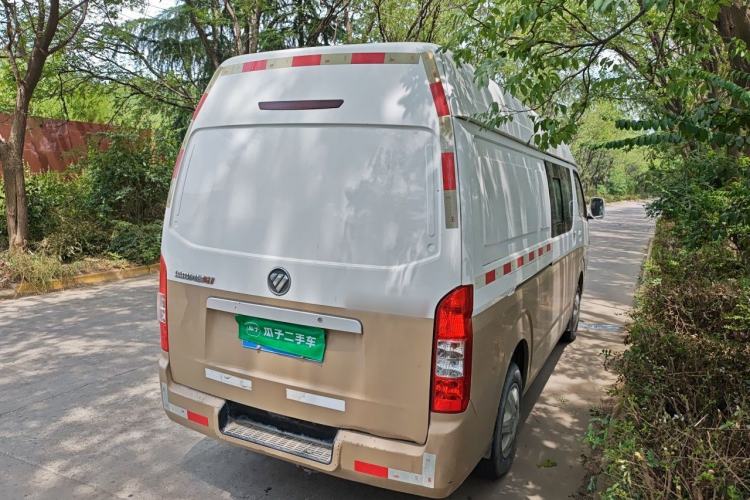 Used Foton Scenic G7 2020 2.4L Commercial Version Long Wheelbase High-Roof 4-Seater Van China VI Emission Standard Model 4K22D4M Rear Right 45 Deg