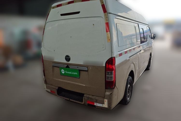 Used Foton Scenic G7 2020 2.4L Commercial Version Long Wheelbase High-Roof 4-Seater Van China VI Emission Standard Model 4K22D4M Rear Right 45 Deg