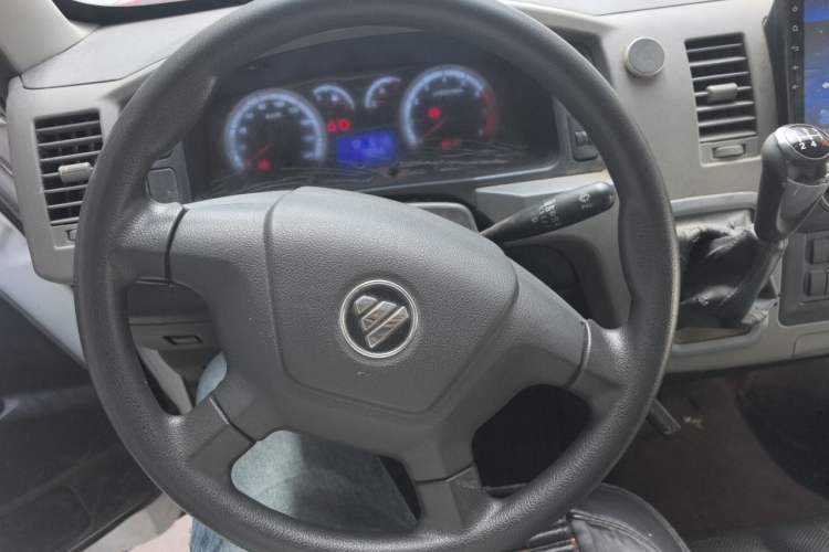Used Foton Scenic G7 2020 2.4L Commercial Version Short Wheelbase Flat-Top 2-Seater Van China VI Emission Standard 4K22D4M Steering Wheel