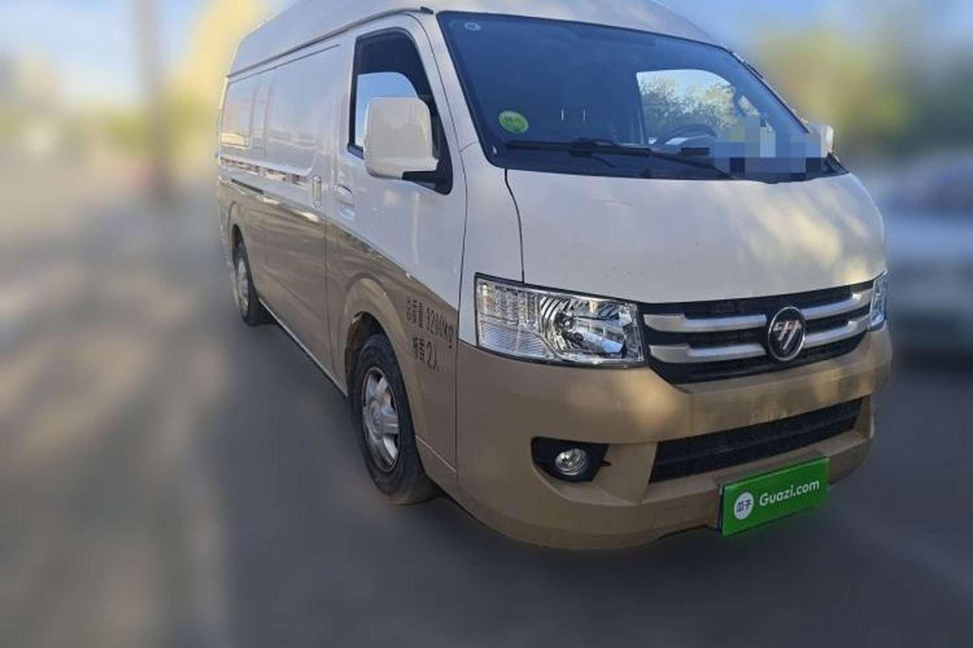 Used Foton Scenic G7 2020 2.4L Commercial Version Long Wheelbase High-Roof 2-Seat Van China VI Emission Standard 4K22D4M Front Right 45 Deg
