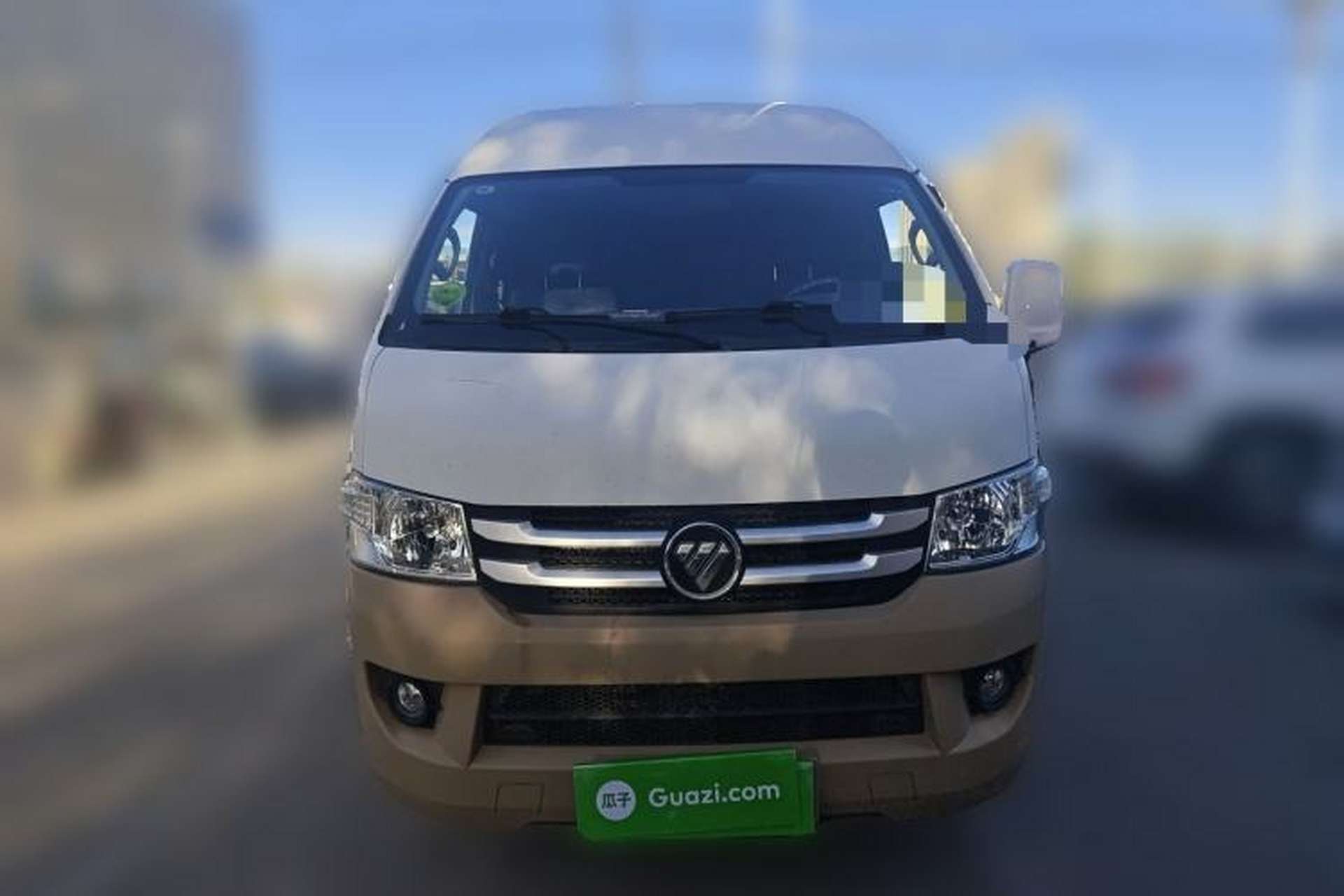 Used Foton Scenic G7 2020 2.4L Commercial Version Long Wheelbase High-Roof 2-Seat Van China VI Emission Standard 4K22D4M Front