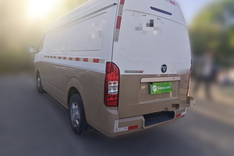 Used Foton Scenic G7 2020 2.4L Commercial Version Long Wheelbase High-Roof 2-Seat Van China VI Emission Standard 4K22D4M Rear Left 45 Deg