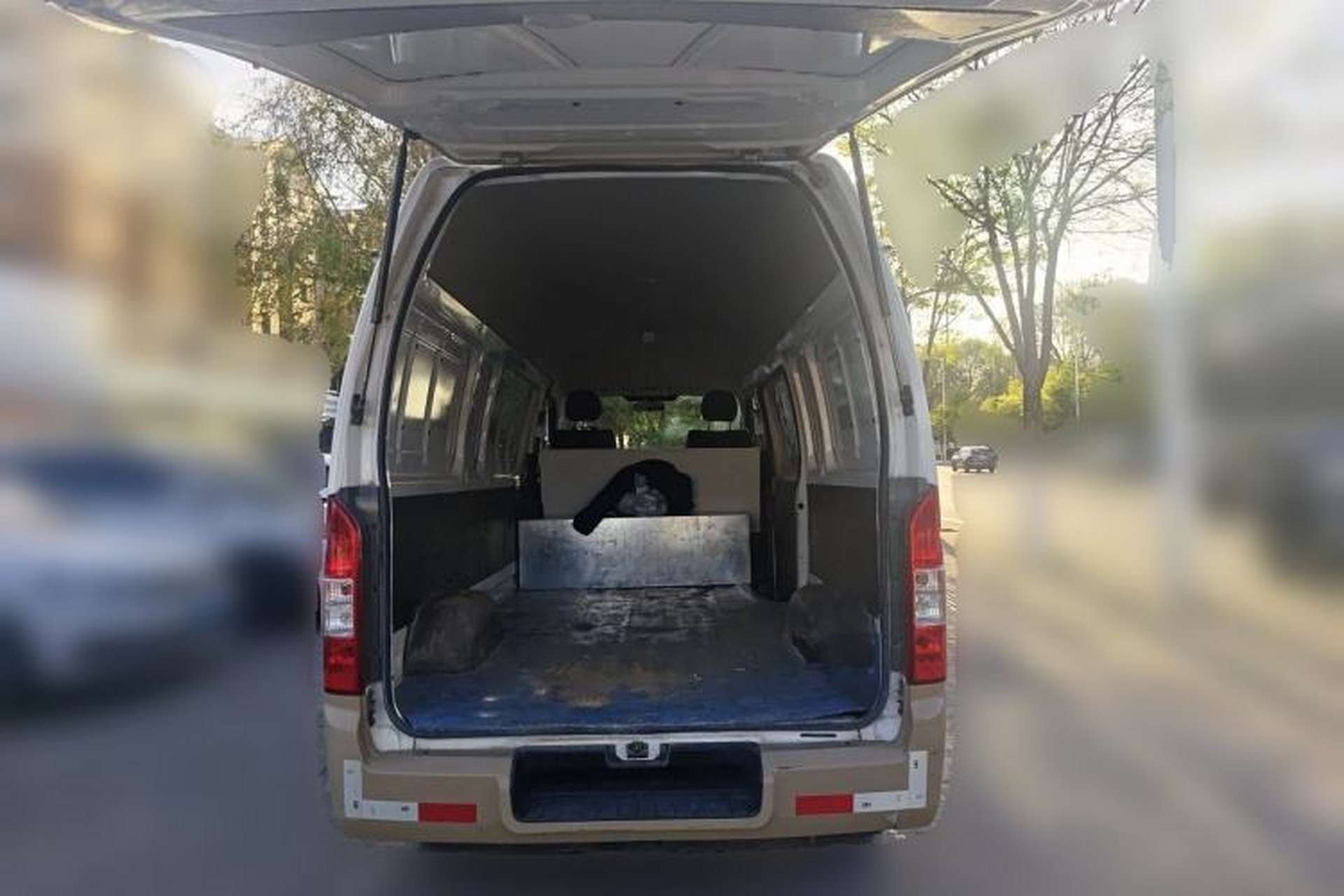 Used Foton Scenic G7 2020 2.4L Commercial Version Long Wheelbase High-Roof 2-Seat Van China VI Emission Standard 4K22D4M Trunk