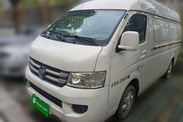 Used Foton Scenic G7 2020 2.4L Commercial Version Long Wheelbase High-Roof 2-Seat Van China VI Emission Standard 4K22D4M
