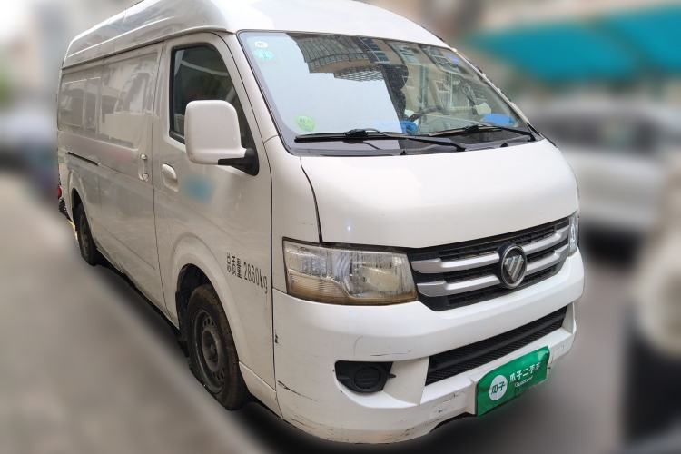 Used Foton Scenic G7 2020 2.4L Commercial Version Long Wheelbase High-Roof 2-Seat Van China VI Emission Standard 4K22D4M Front Right 45 Deg