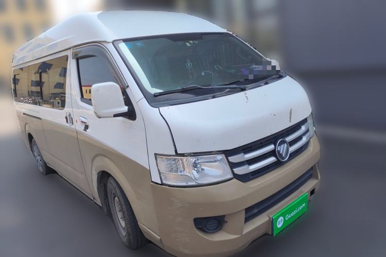 Used Foton Scenic G7 2020 2.4L Commercial Version Long Wheelbase High-Roof 6-Seater Business Vehicle China VI Emission Standard Model 4K22D4M Front Right 45 Deg