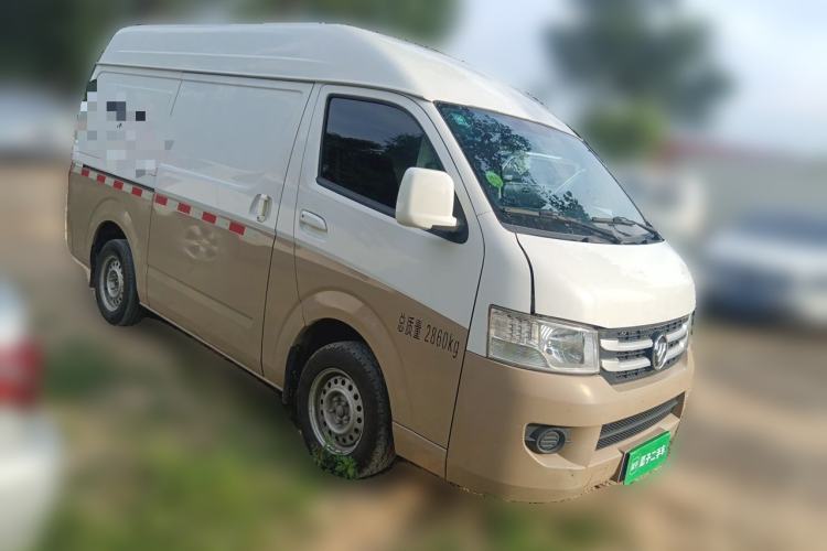 Used Foton Scenic G7 2020 2.4L Commercial Version Short Wheelbase High-Roof 2-Seat Van China VI Emission Standard 4K22D4M Front Right 45 Deg