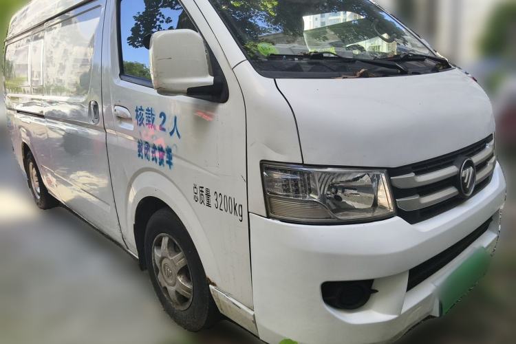 Used Foton Scenic G7 2020 2.4L Commercial Version Long Wheelbase High-Roof 2-Seat Van China VI Emission Standard 4K22D4M Front Right 45 Deg