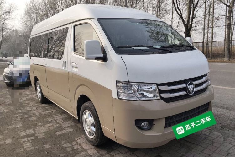 Used Foton Scenic G7 2020 2.4L Commercial Version Long Wheelbase High-Roof 6-Seater Business Vehicle China VI Emission Standard Model 4K22D4M Front Right 45 Deg