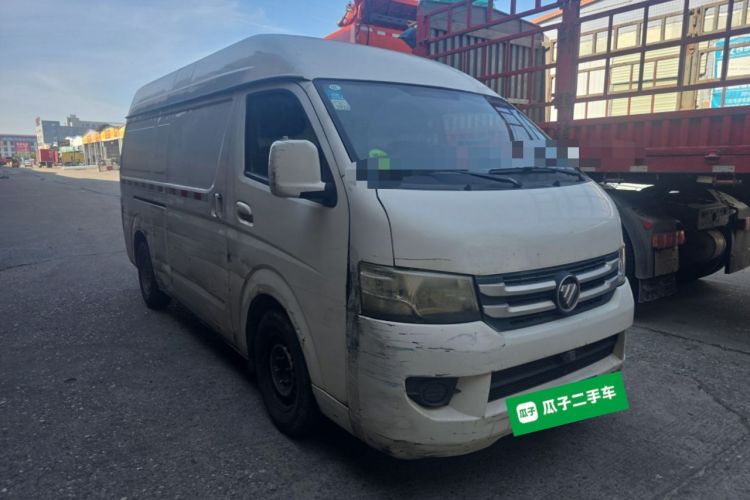 Used Foton Scenic G7 2020 2.4L Commercial Version Long Wheelbase High-Roof 2-Seat Van China VI Emission Standard 4K22D4M Front Right 45 Deg