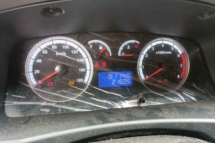 Used Foton Scenic G7 2020 2.4L Commercial Version Long Wheelbase High-Roof 2-Seat Van China VI Emission Standard 4K22D4M Instrument Cluster