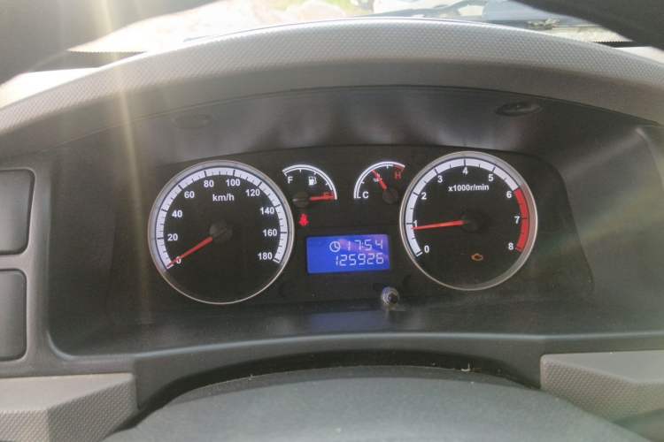 Used Foton Scenic G7 2020 2.4L Commercial Version Short Wheelbase High-Roof 2-Seat Van China VI Emission Standard 4K22D4M Instrument Cluster
