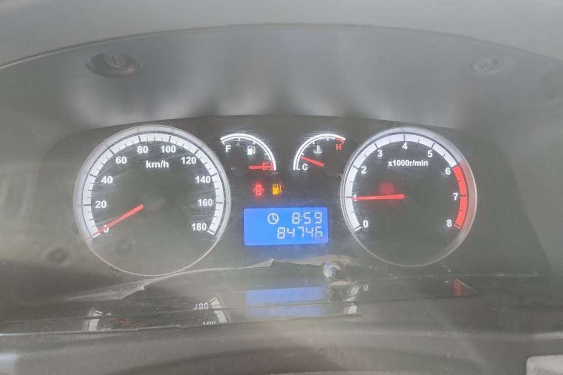 Used Foton Scenic G7 2020 2.4L Commercial Version Long Wheelbase High-Roof 5-Seater Van China VI Emission Standard 4K22D4M Instrument Cluster