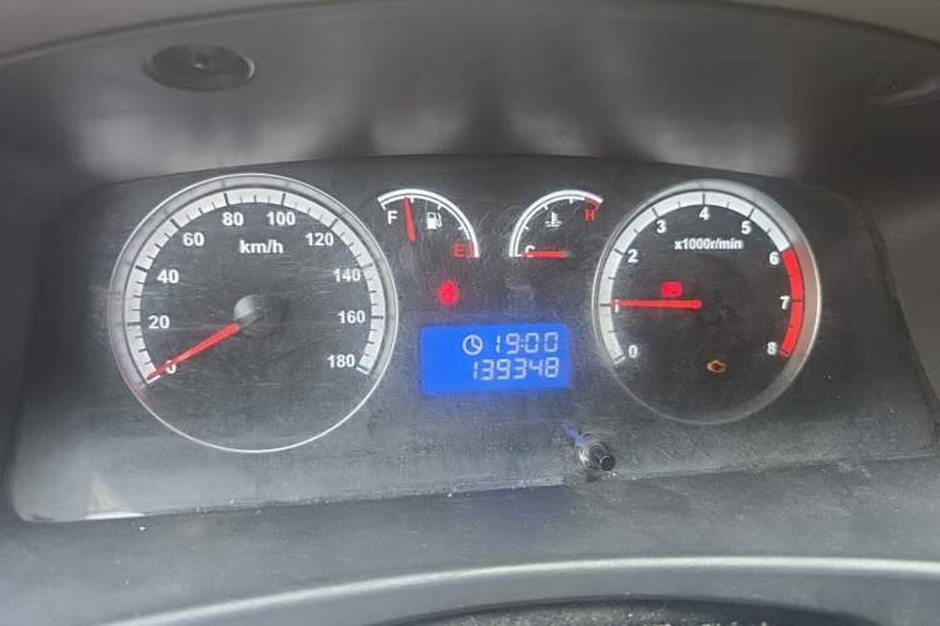 Used Foton Scenic G7 2020 2.4L Commercial Version Long Wheelbase High-Roof 2-Seat Van China VI Emission Standard 4K22D4M Instrument Cluster