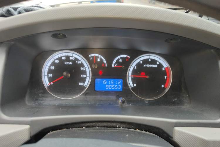 Used Foton Scenic G7 2020 2.4L Commercial Version Long Wheelbase High-Roof 6-Seater Business Vehicle China VI Emission Standard Model 4K22D4M Instrument Cluster