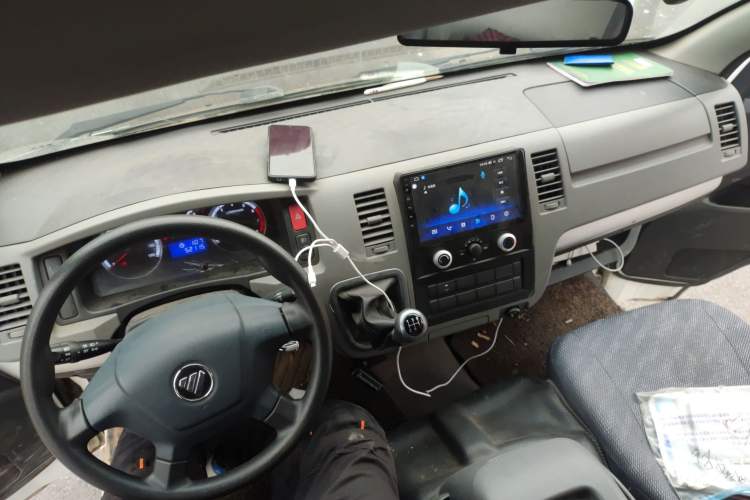 Used Foton Scenic G7 2020 2.4L Commercial Version Long Wheelbase High-Roof 2-Seat Van China VI Emission Standard 4K22D4M Interior 2