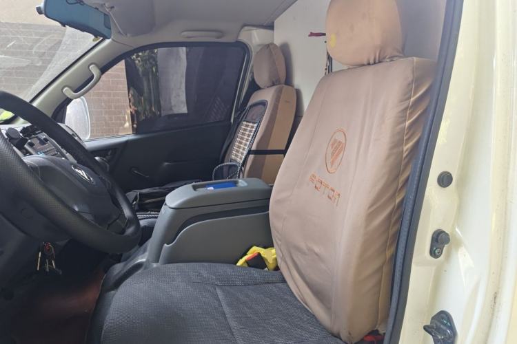 Used Foton Scenic G7 2020 2.4L Commercial Version Short Wheelbase Flat-Top 2-Seater Van China VI Emission Standard 4K22D4M Left Rear Seat