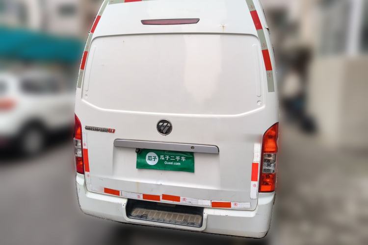 Used Foton Scenic G7 2020 2.4L Commercial Version Long Wheelbase High-Roof 2-Seat Van China VI Emission Standard 4K22D4M Rear