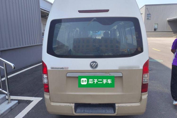 Used Foton Scenic G7 2020 2.4L Commercial Version Long Wheelbase High-Roof 6-Seater Business Vehicle China VI Emission Standard Model 4K22D4M Rear
