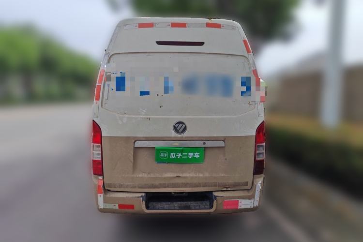 Used Foton Scenic G7 2020 2.4L Commercial Version Long Wheelbase High-Roof 2-Seat Van China VI Emission Standard 4K22D4M Rear
