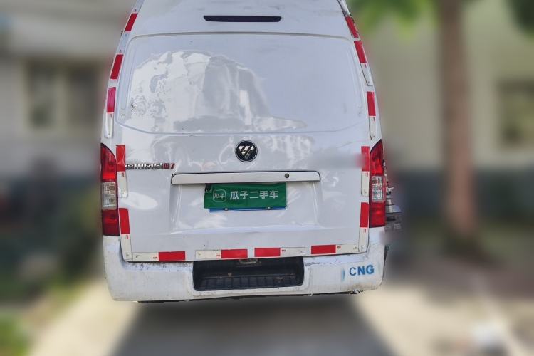 Used Foton Scenic G7 2020 2.4L Commercial Version Long Wheelbase High-Roof 2-Seat Van China VI Emission Standard 4K22D4M Rear
