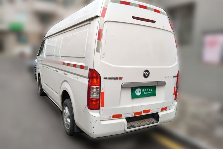 Used Foton Scenic G7 2020 2.4L Commercial Version Long Wheelbase High-Roof 2-Seat Van China VI Emission Standard 4K22D4M Rear Left 45 Deg