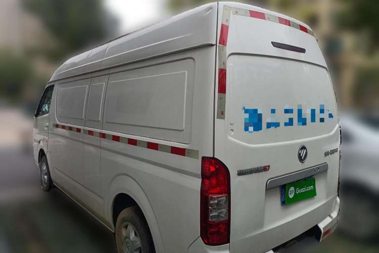Used Foton Scenic G7 2020 2.4L Commercial Version Long Wheelbase High-Roof 2-Seat Van China VI Emission Standard 4K22D4M Rear Left 45 Deg
