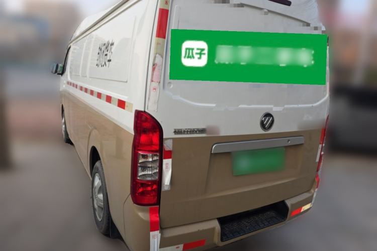 Used Foton Scenic G7 2020 2.4L Commercial Version Long Wheelbase High-Roof 2-Seat Van China VI Emission Standard 4K22D4M Rear Left 45 Deg
