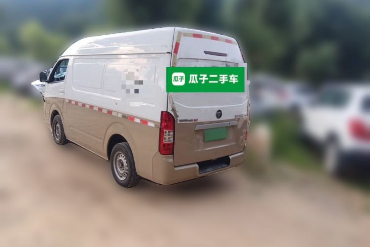 Used Foton Scenic G7 2020 2.4L Commercial Version Short Wheelbase High-Roof 2-Seat Van China VI Emission Standard 4K22D4M Rear Left 45 Deg
