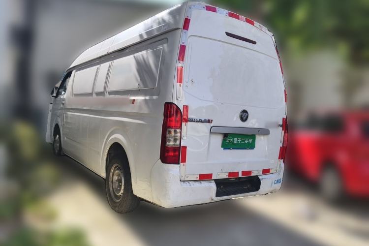 Used Foton Scenic G7 2020 2.4L Commercial Version Long Wheelbase High-Roof 2-Seat Van China VI Emission Standard 4K22D4M Rear Left 45 Deg
