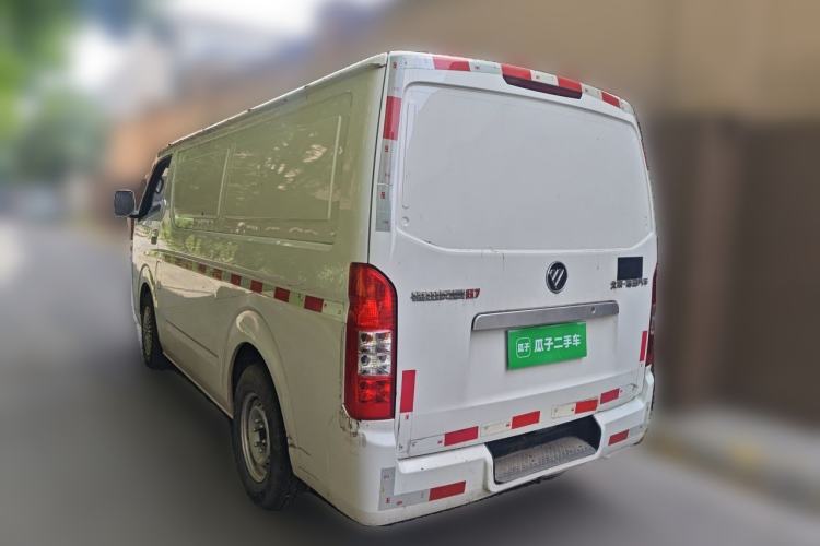 Used Foton Scenic G7 2020 2.4L Commercial Version Short Wheelbase Flat-Top 2-Seater Van China VI Emission Standard 4K22D4M Rear Left 45 Deg
