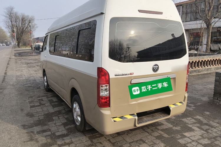 Used Foton Scenic G7 2020 2.4L Commercial Version Long Wheelbase High-Roof 6-Seater Business Vehicle China VI Emission Standard Model 4K22D4M Rear Left 45 Deg