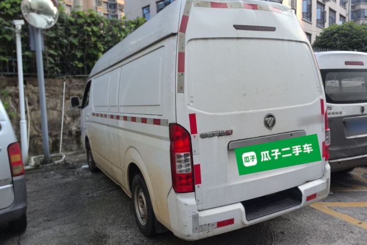 Used Foton Scenic G7 2020 2.4L Commercial Version Long Wheelbase High-Roof 2-Seat Van China VI Emission Standard 4K22D4M Rear Left 45 Deg
