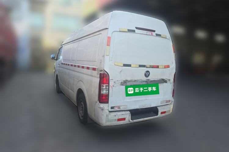 Used Foton Scenic G7 2020 2.4L Commercial Version Long Wheelbase High-Roof 2-Seat Van China VI Emission Standard 4K22D4M Rear Left 45 Deg
