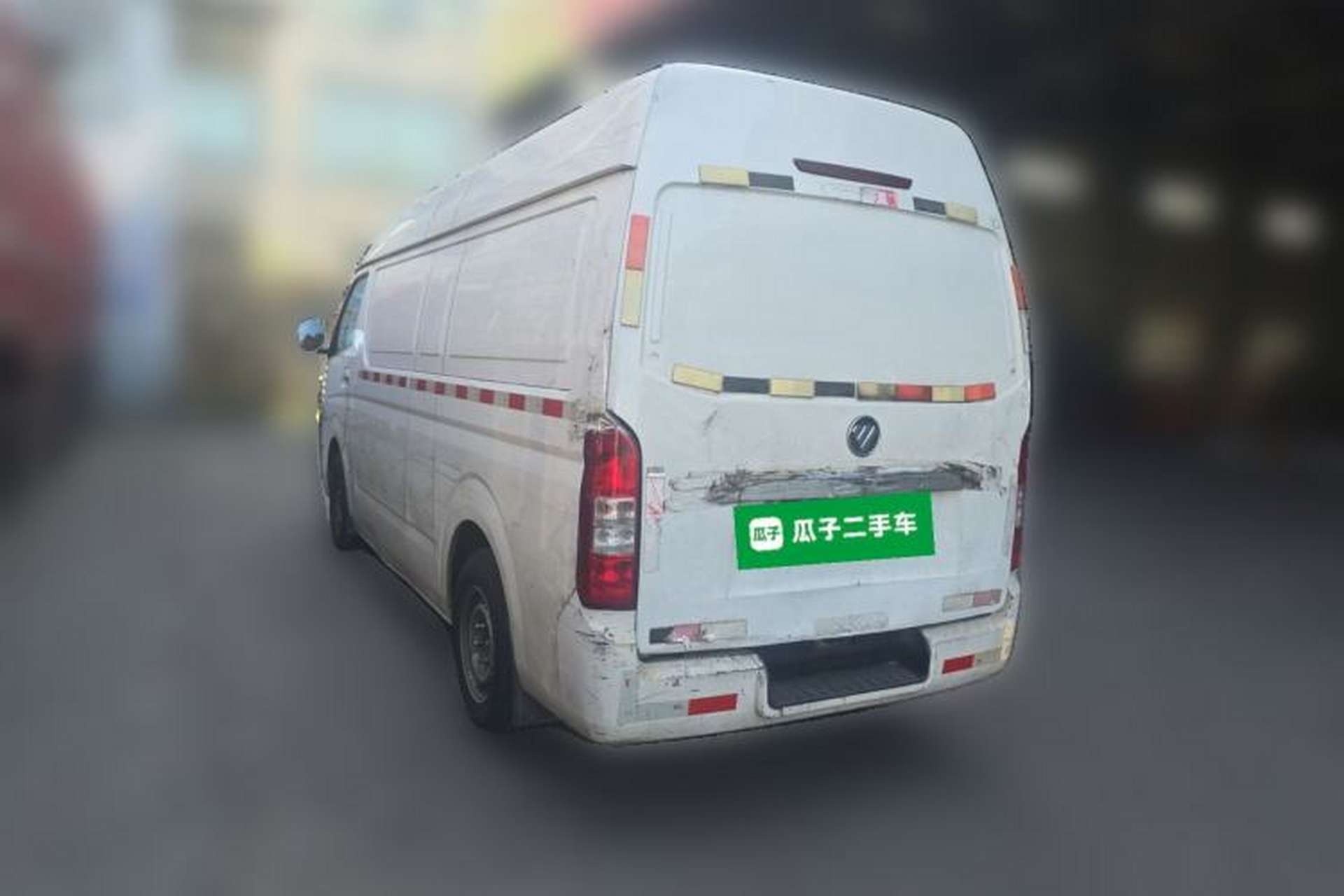 Used Foton Scenic G7 2020 2.4L Commercial Version Long Wheelbase High-Roof 2-Seat Van China VI Emission Standard 4K22D4M Rear Left 45 Deg