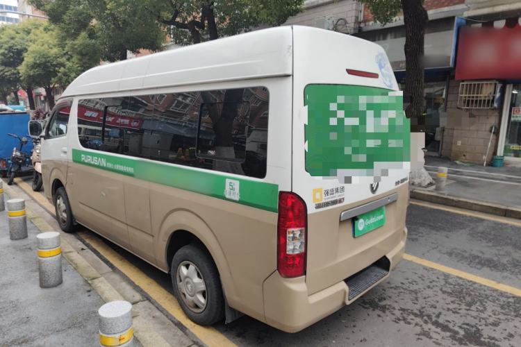 Used Foton Scenic G7 2020 2.4L Commercial Version Long Wheelbase High-Roof 6-Seater Business Vehicle China VI Emission Standard Model 4K22D4M Rear Left 45 Deg