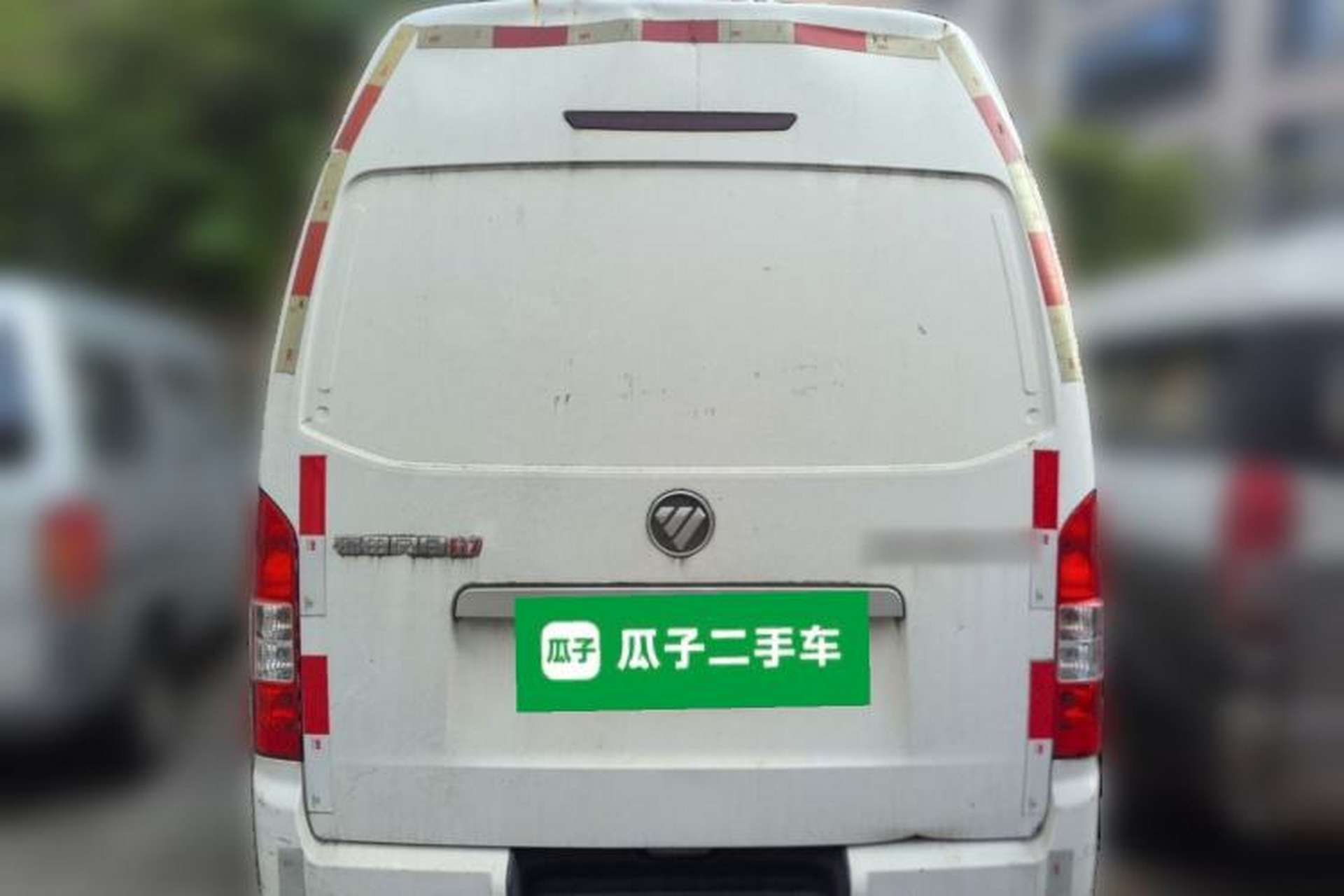 Used Foton Scenic G7 2020 2.4L Commercial Version Long Wheelbase High-Roof 2-Seat Van China VI Emission Standard 4K22D4M Rear