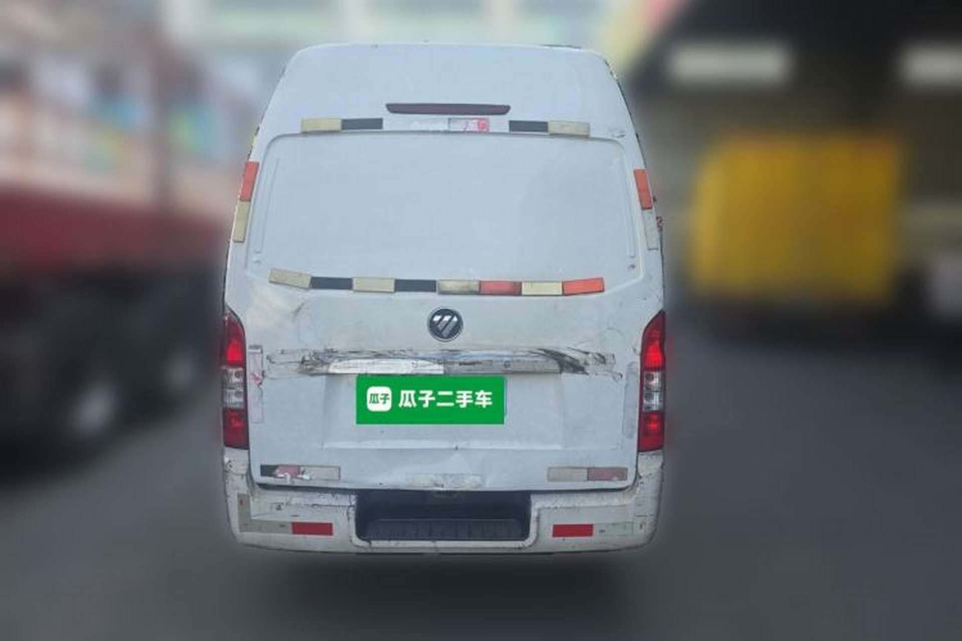 Used Foton Scenic G7 2020 2.4L Commercial Version Long Wheelbase High-Roof 2-Seat Van China VI Emission Standard 4K22D4M Rear